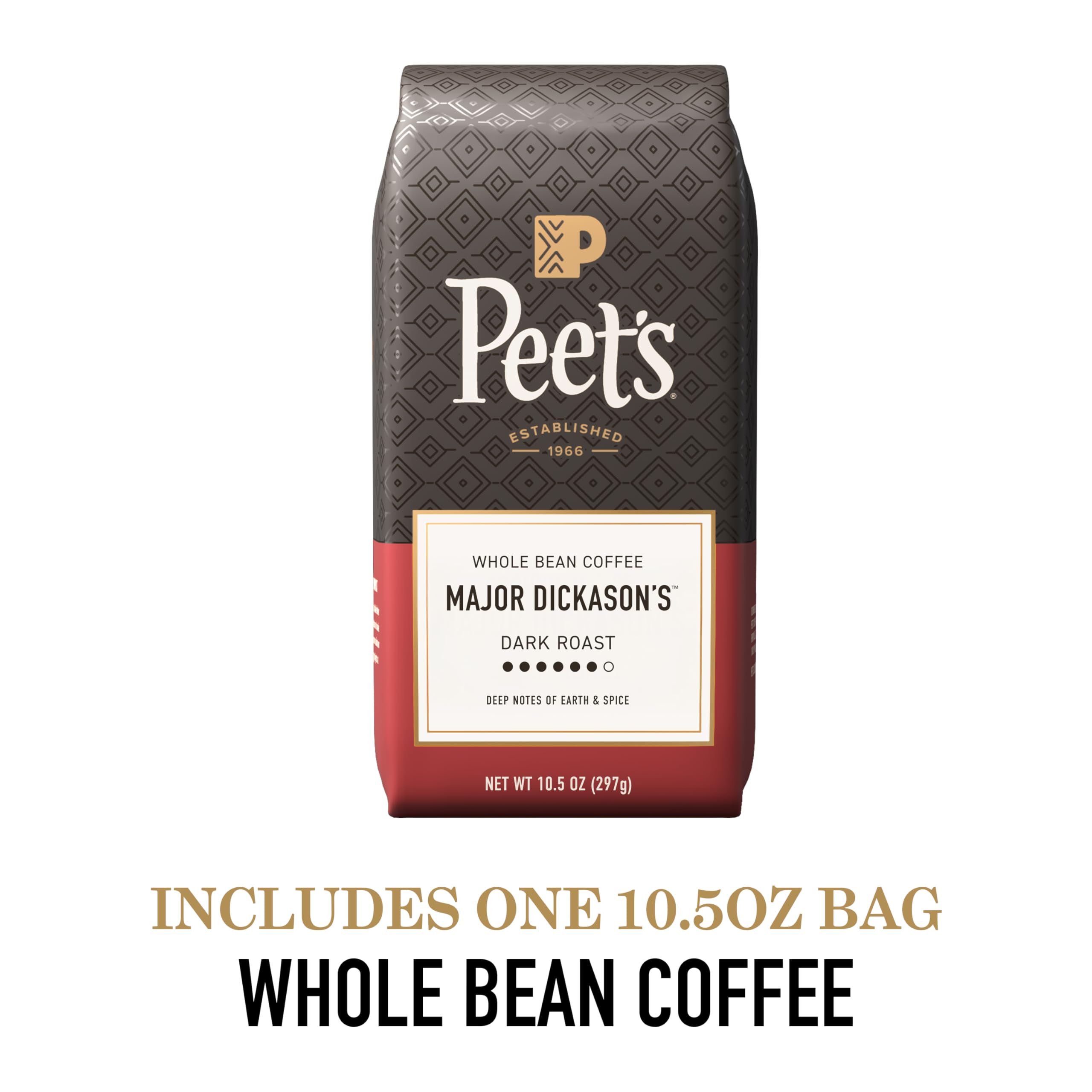 Peet's taza preparada en mano resaltando el aroma y satisfacción inmediata