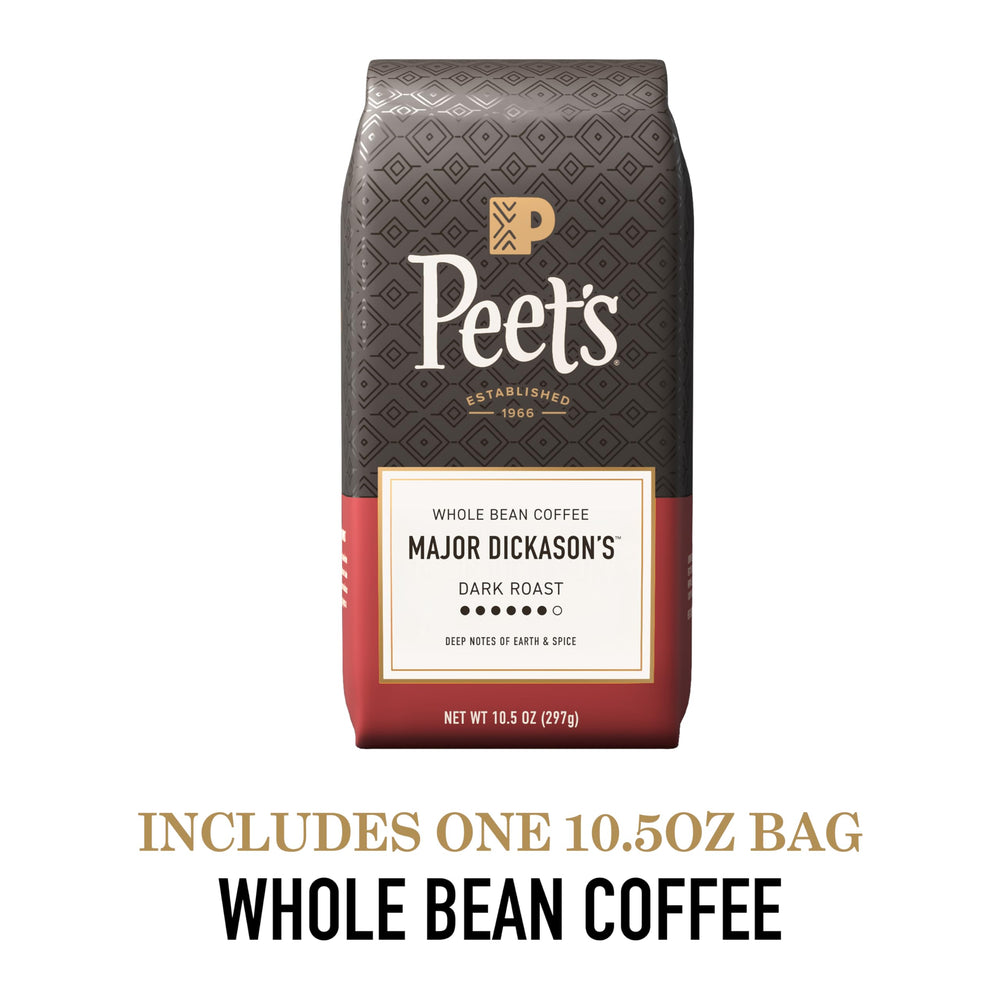 Peet's taza preparada en mano resaltando el aroma y satisfacción inmediata