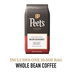 Peet's taza preparada en mano resaltando el aroma y satisfacción inmediata