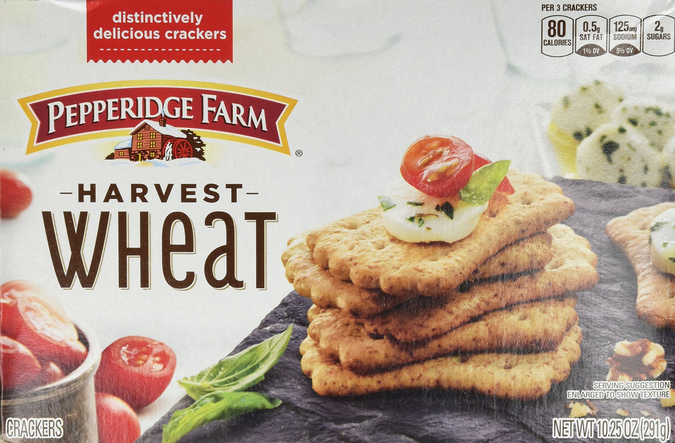 Pepperidge Farm frente del empaque mostrando pack de dos y etiqueta clara