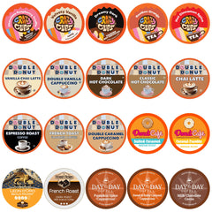 Perfect Samplers frente del empaque mostrando 20 cápsulas, variedad instantánea