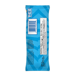PEZ tiras de recambio de caramelos mostrando contenido y seguridad alimentaria