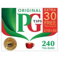 PG Tips bolsita en primer plano destacando la textura y facilidad de uso