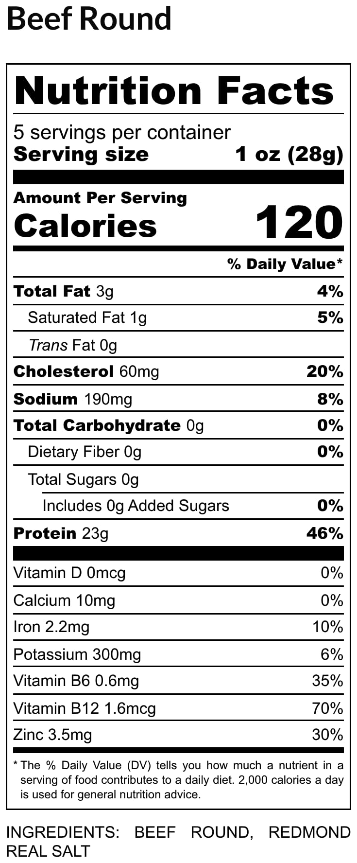 PHILLIPS BEEF CRISPS etiqueta con información del producto y beneficios