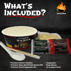 PhoLicious fideos textura elástica que absorben el caldo sabroso