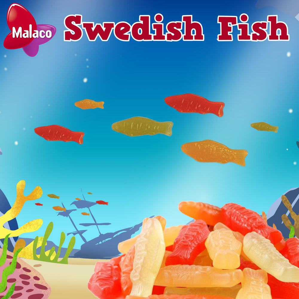 Pickmix Candy Sweden escena de fiesta, sugiere uso en eventos y regalos