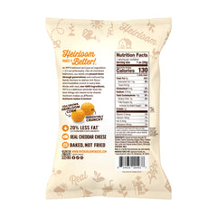 Pipcorn bolitas de cheddar en primer plano con textura crujiente y sabor real