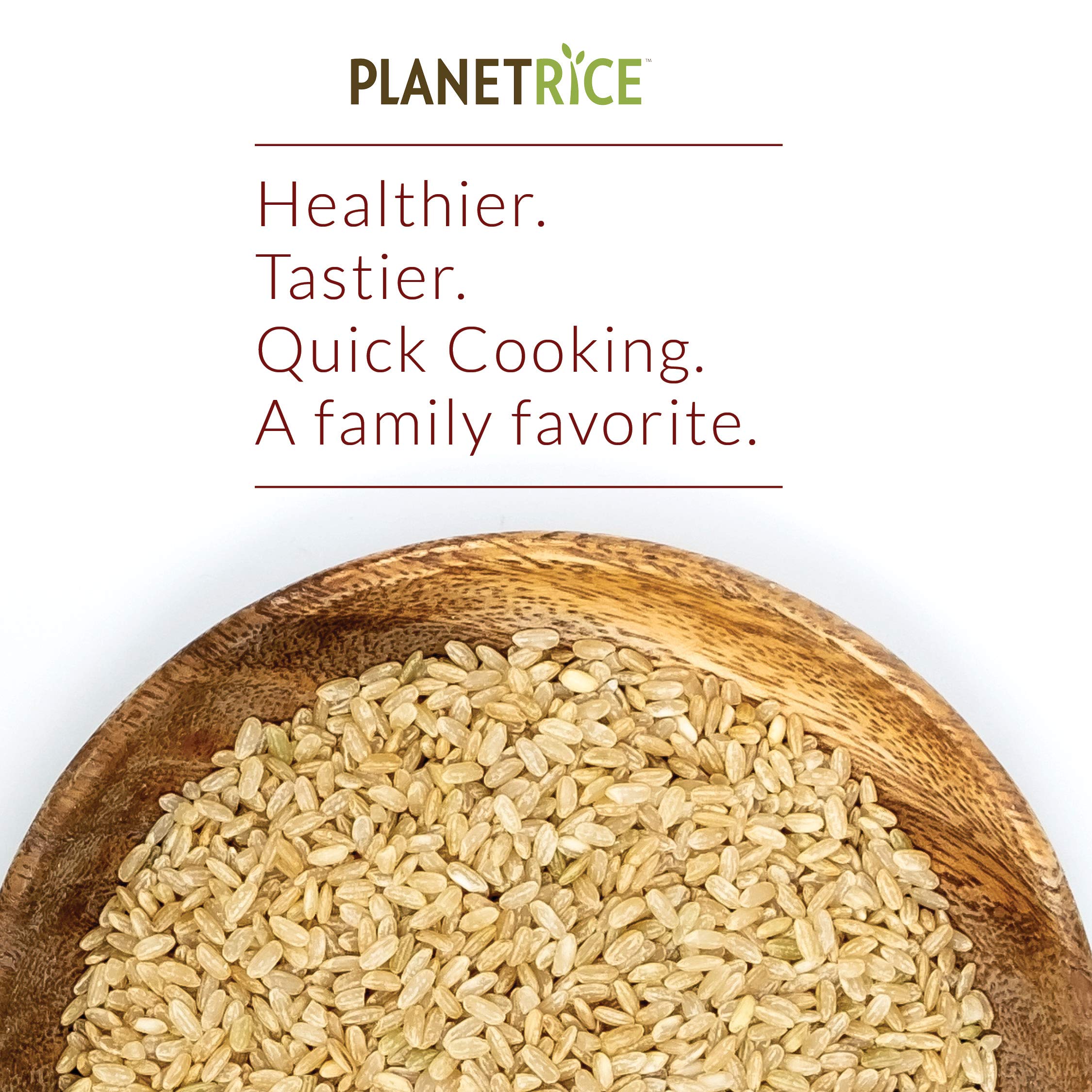 Planet Rice arroz cocinado en arrocera listo para consumir rápido