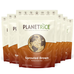 Planet Rice empaque frontal mostrando presentación de paquete y conveniencia