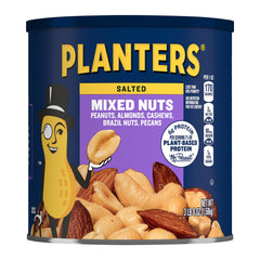 PLANTERS frente del envase grande muestra producto y conveniencia