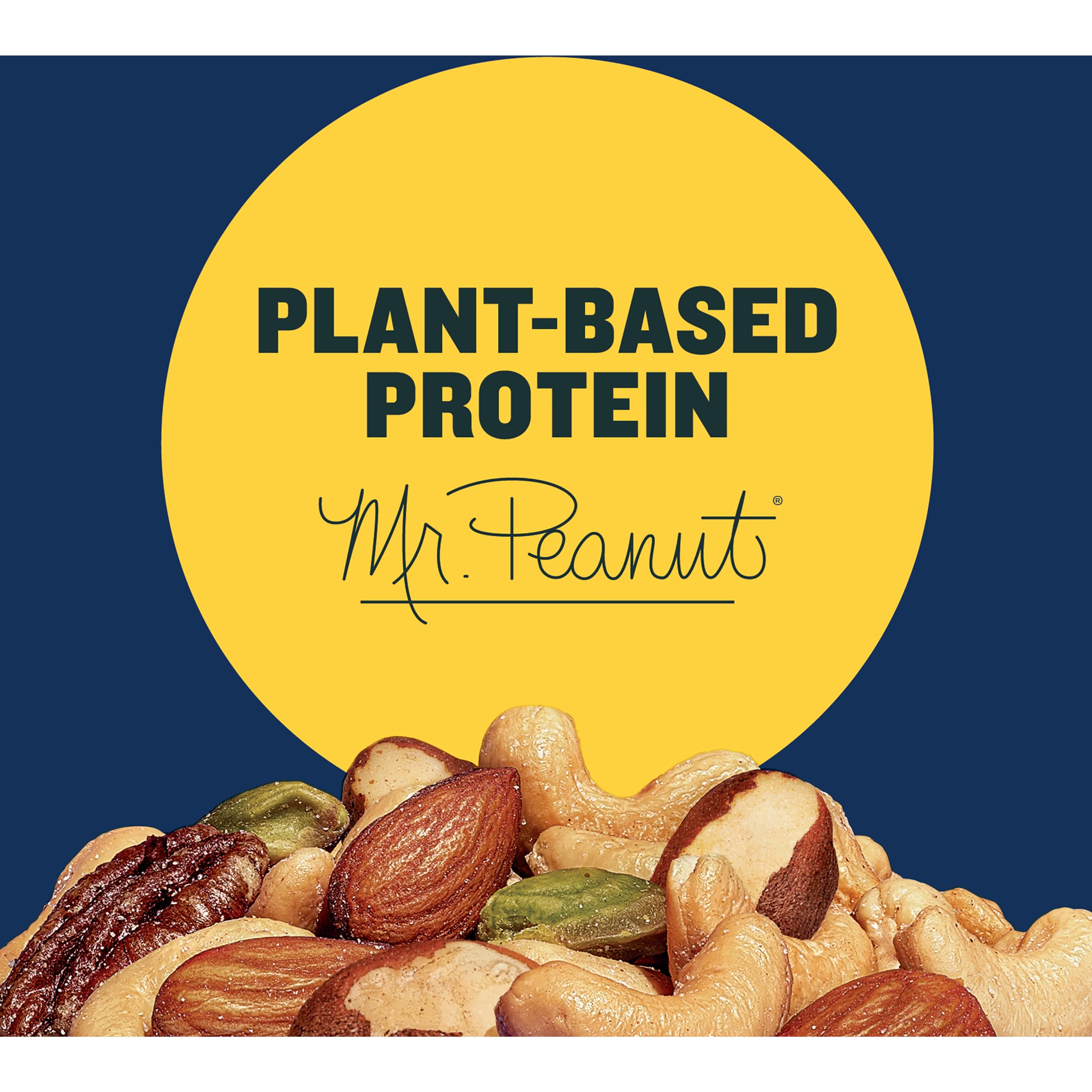 PLANTERS tapa resellable abierta, conserva frescura y facilita transporte