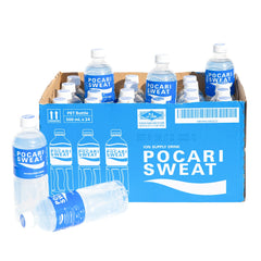 Pocari Sweat frente del pack de 24 botellas mostrando presentación y conveniencia