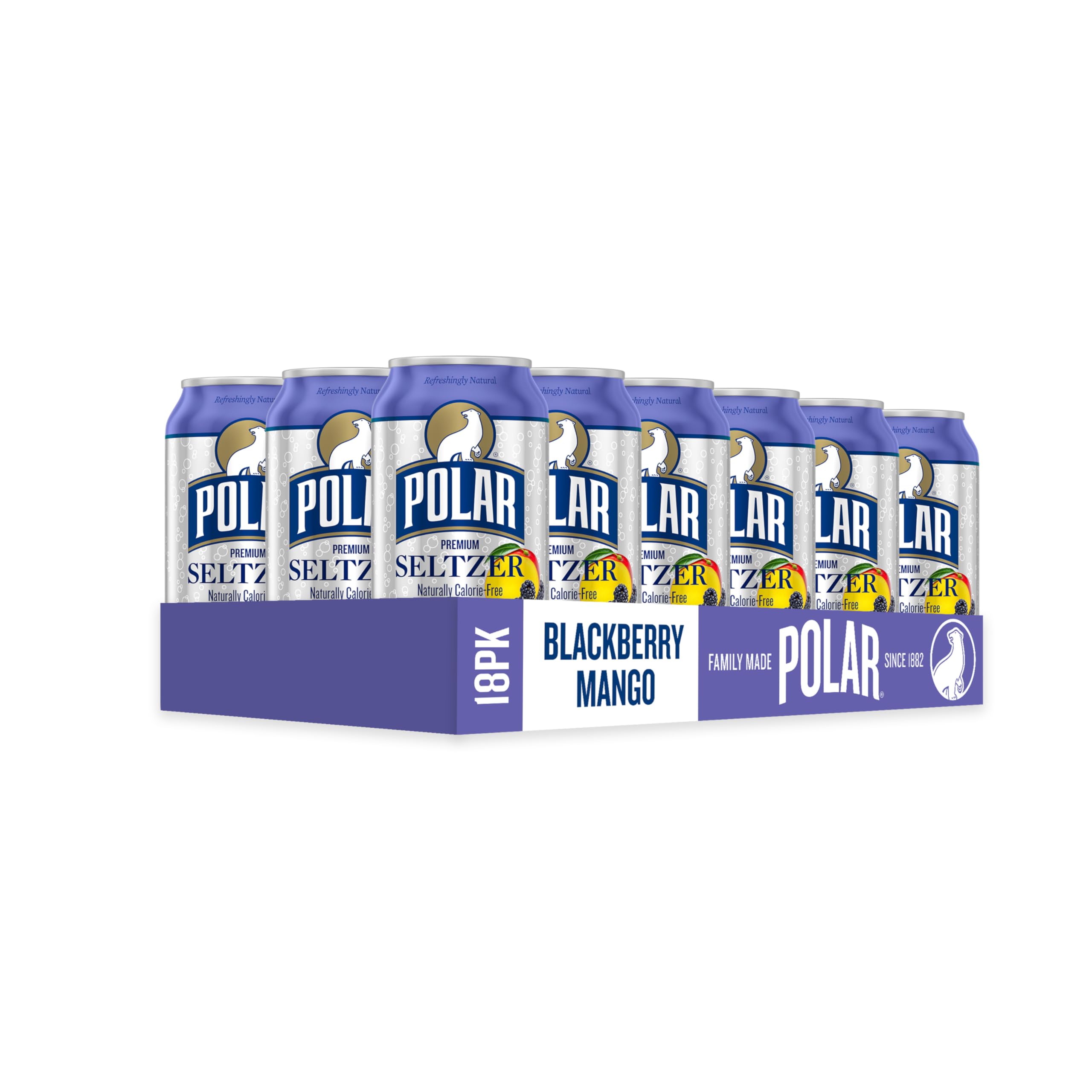 Polar lata en mano mostrando tamaño práctico y portátil