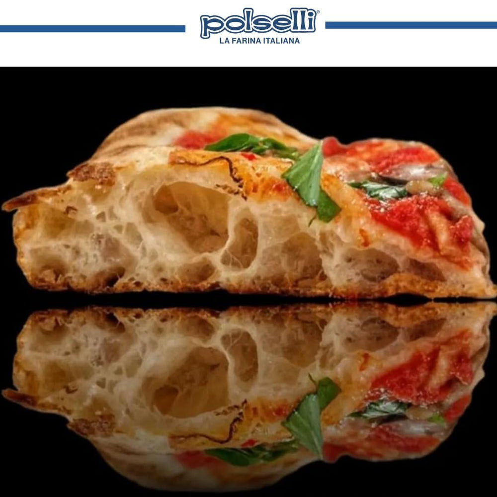 POLSELLI bolsa 5 kg junto a utensilios para comparar tamaño práctico