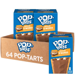 Pop-Tarts caja frontal mostrando cantidad y conveniencia