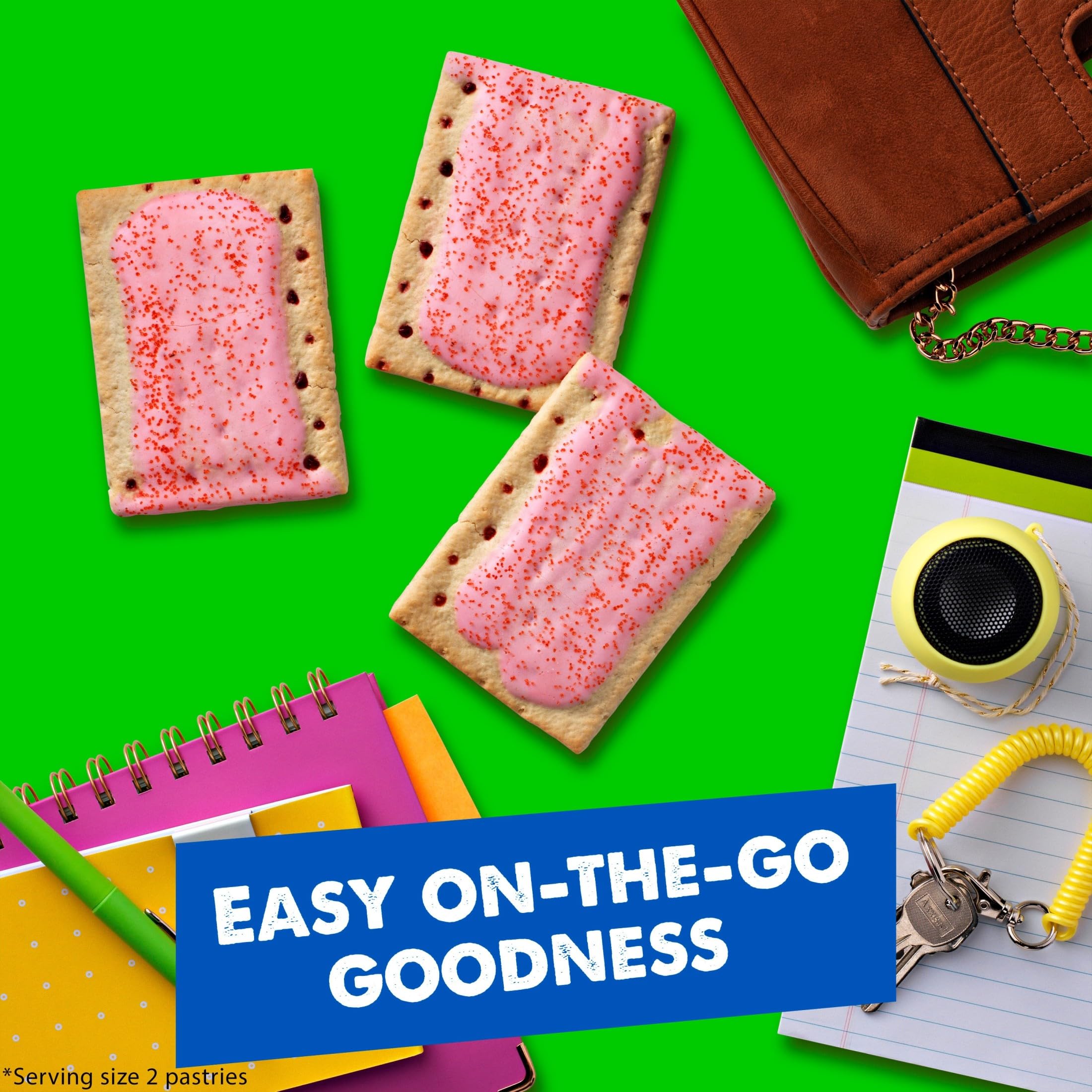 Pop-Tarts dentro de una tostadora listos para obtener corteza crujiente