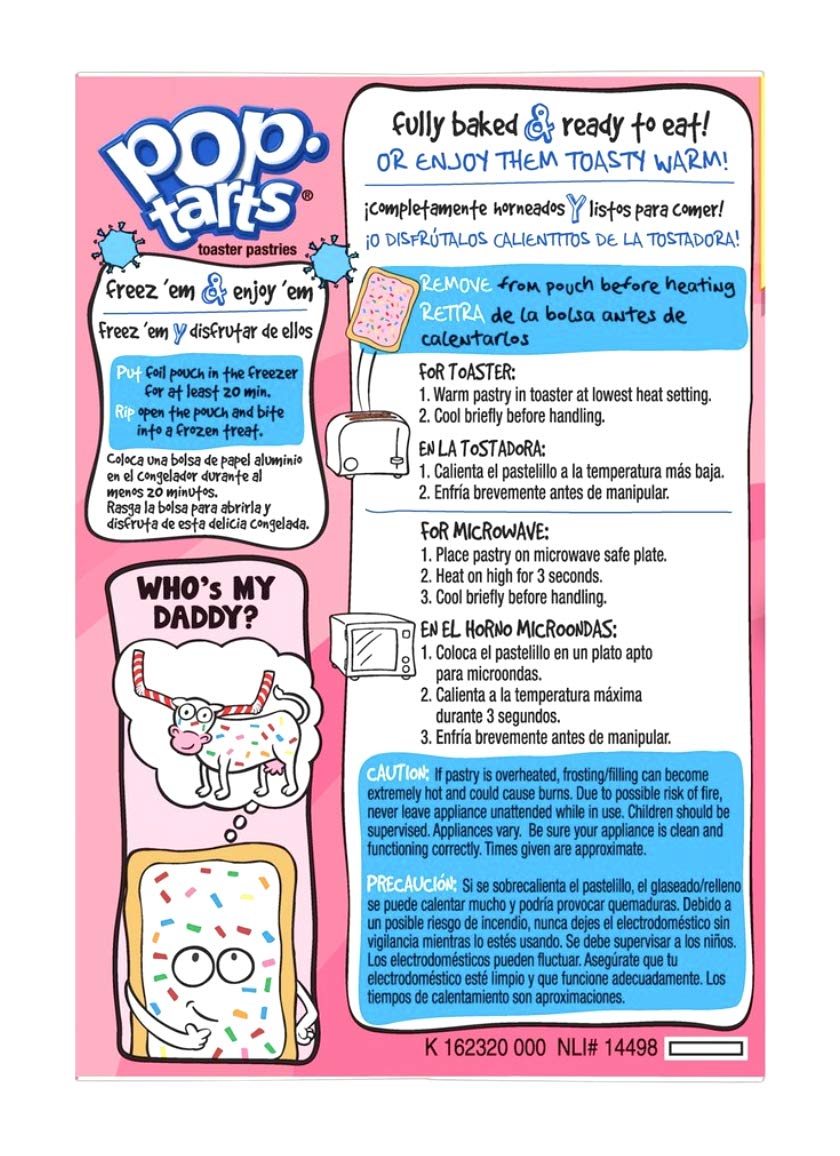 Pop-Tarts tostándose en tostadora para un pastel caliente y suave