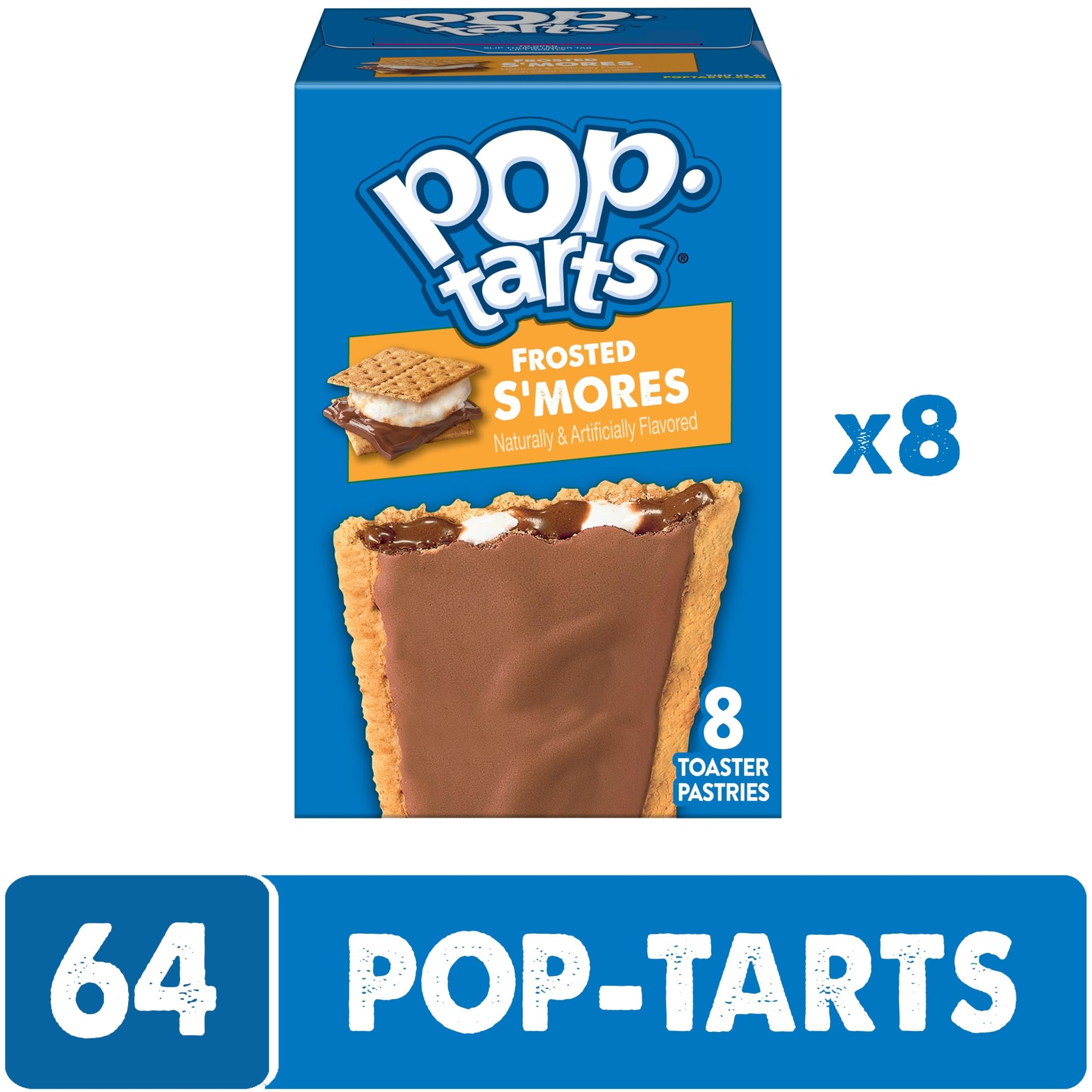 Pop-Tarts sobre individual listo para llevar y conservar frescura