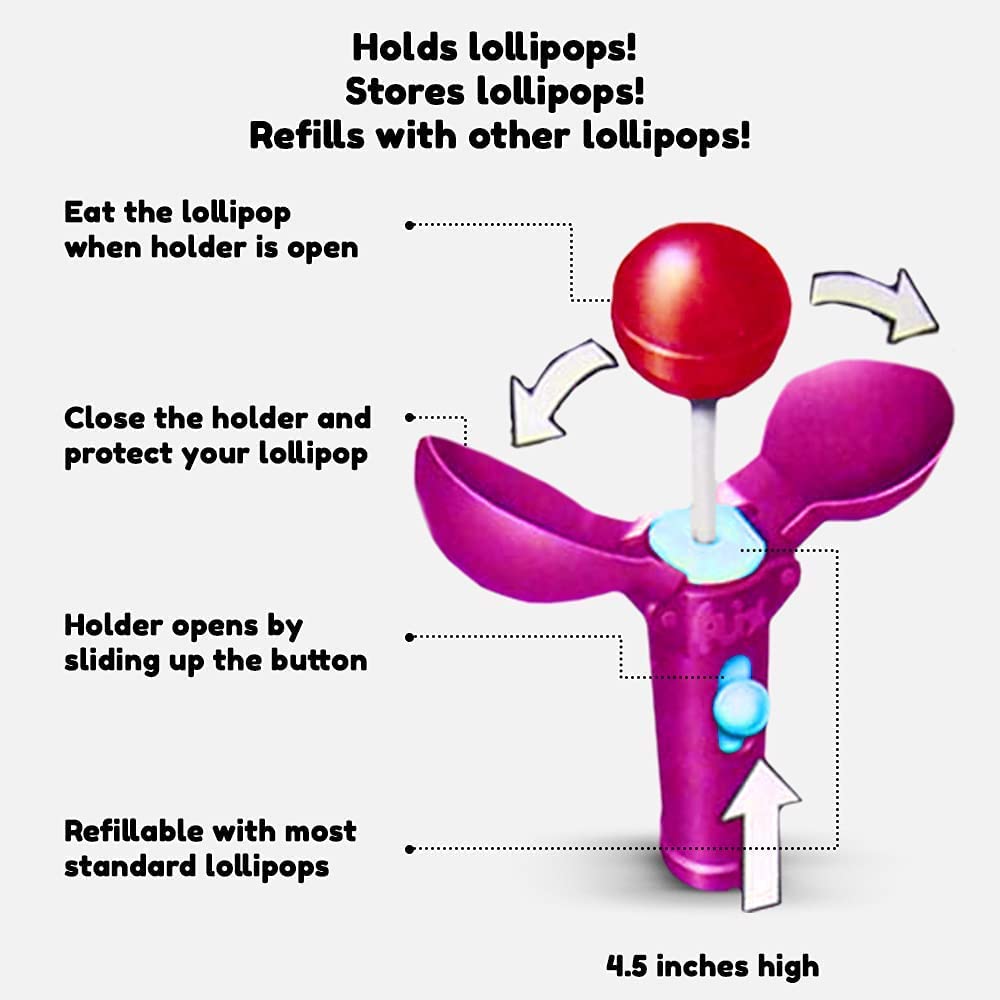 POP UPS! LOLLIPOP comparación en mano para ver tamaño ideal de 4.5"