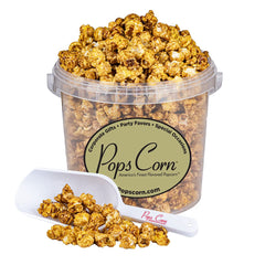 Pops Corn envase frontal mostrando marca y presentación ideal para regalo