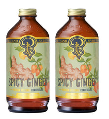 Portland Syrups botella frontal mostrando etiqueta clara y beneficios