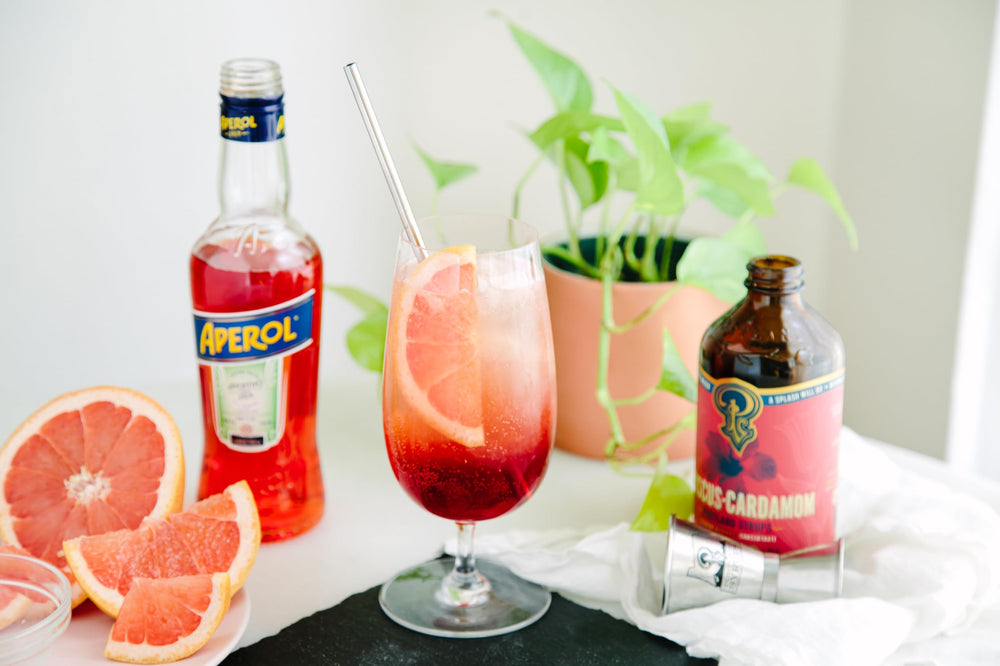 Portland Syrups soda artesanal preparada con agua gasificada y sabor intenso