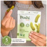 Poshi etiqueta y lista de ingredientes visible para información