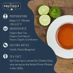 Positively Tea hojas sueltas detalle textura para mejor infusion y aroma