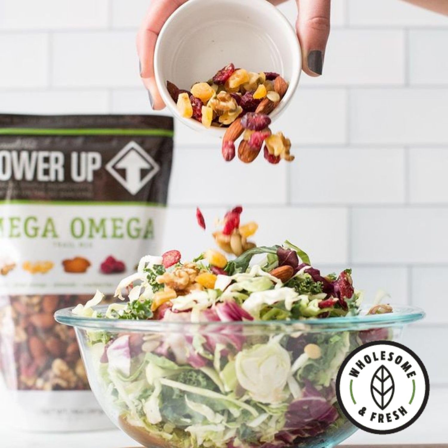 Power Up: bol con mezcla servida, opción lista para comer en casa