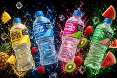POWERADE etiqueta Watermelon resaltando sabor refrescante sin azúcar