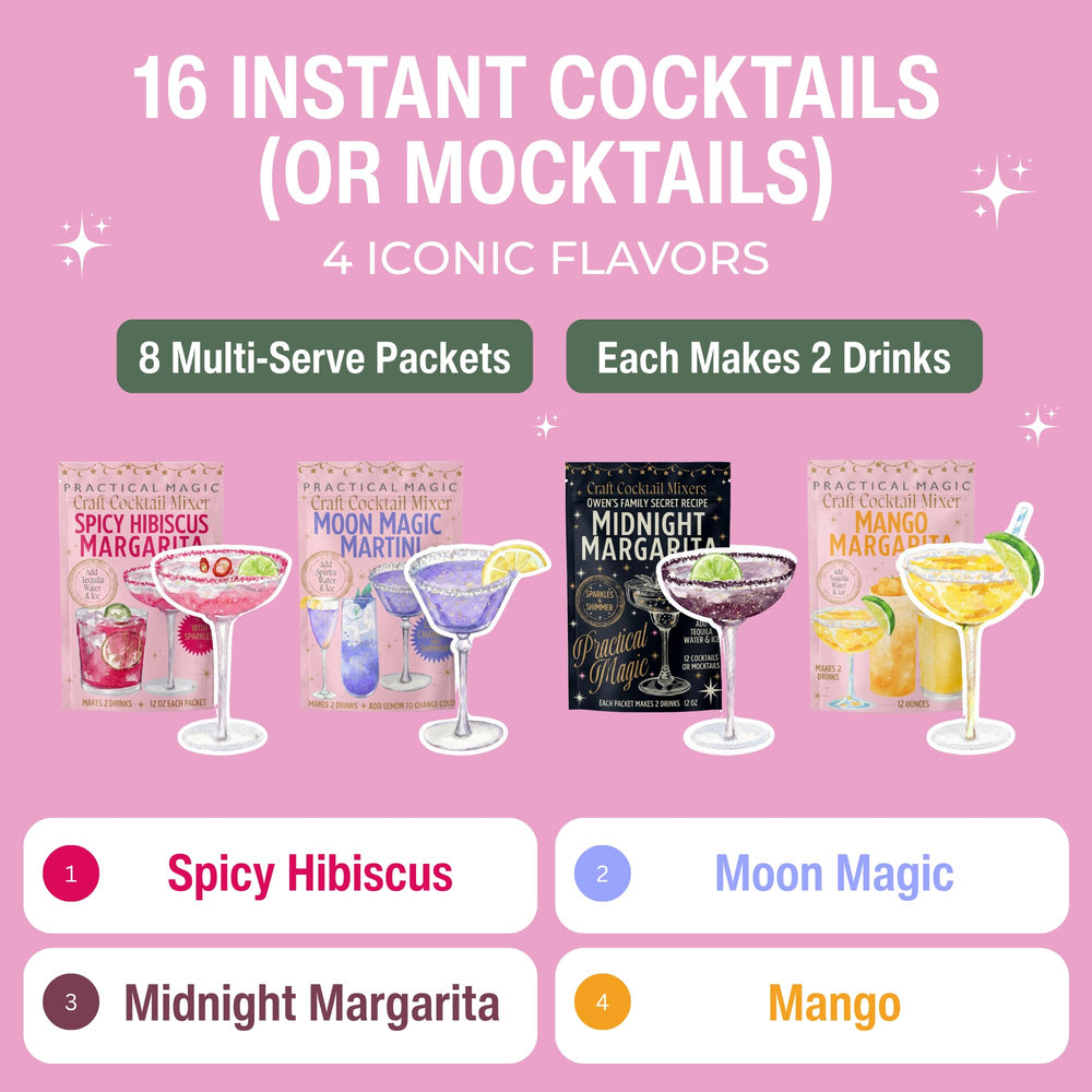 Practical Magic detalle del polvo perlado comestible en la cuchara