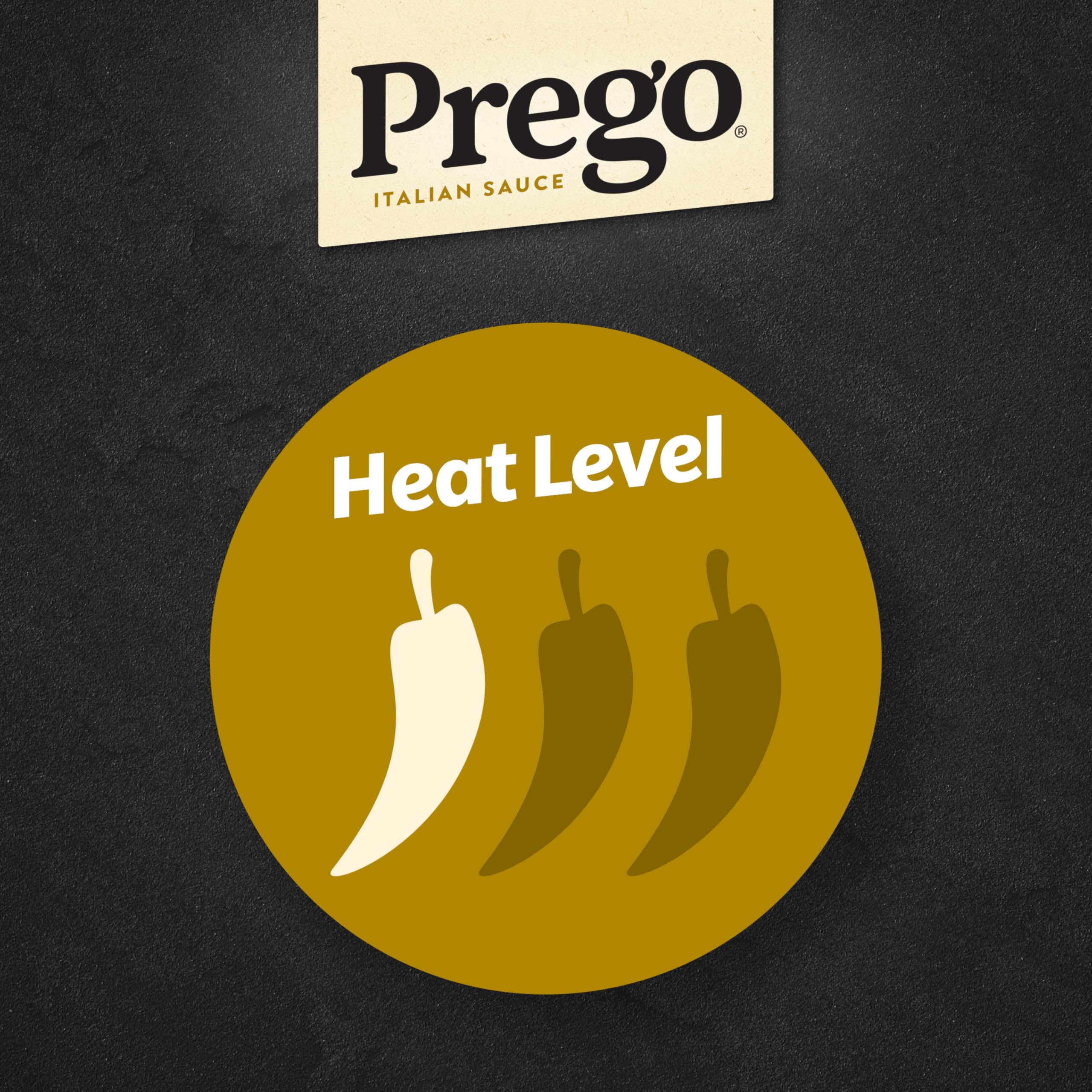 Prego pack de seis frascos almacenados para despensa y conveniencia familiar