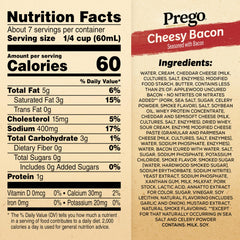 Prego textura cremosa en cuchara que facilita mezclar y cubrir platos