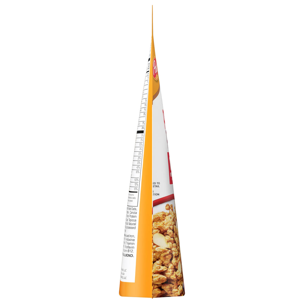 Premier Protein bolsas resellables abiertas conservan frescura y crocancia