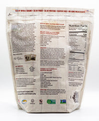 Premium Gold textura de la harina en close-up con aspecto integral nutritivo