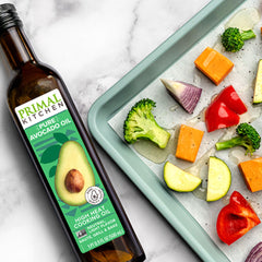 Primal Kitchen aceite usado al saltear verduras aporta estabilidad