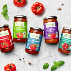 Primal Kitchen etiqueta con ingredientes naturales y certificaciones claras