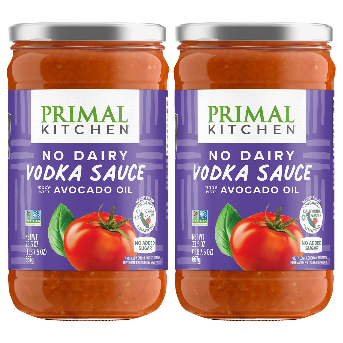 Primal Kitchen frontal del envase mostrando el pack y conveniencia