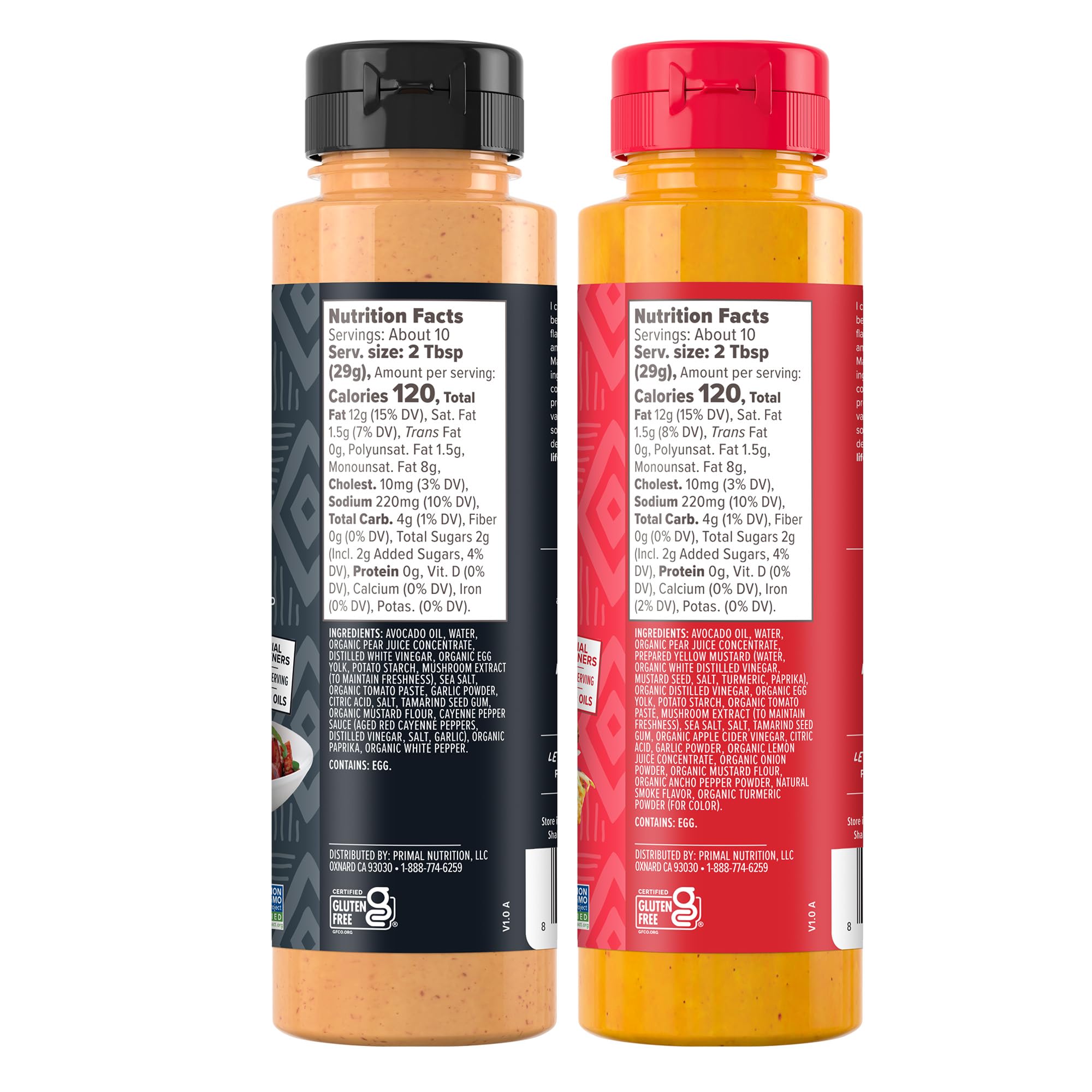 Primal Kitchen textura cremosa de la salsa Yum Yum con aceite de aguacate visible