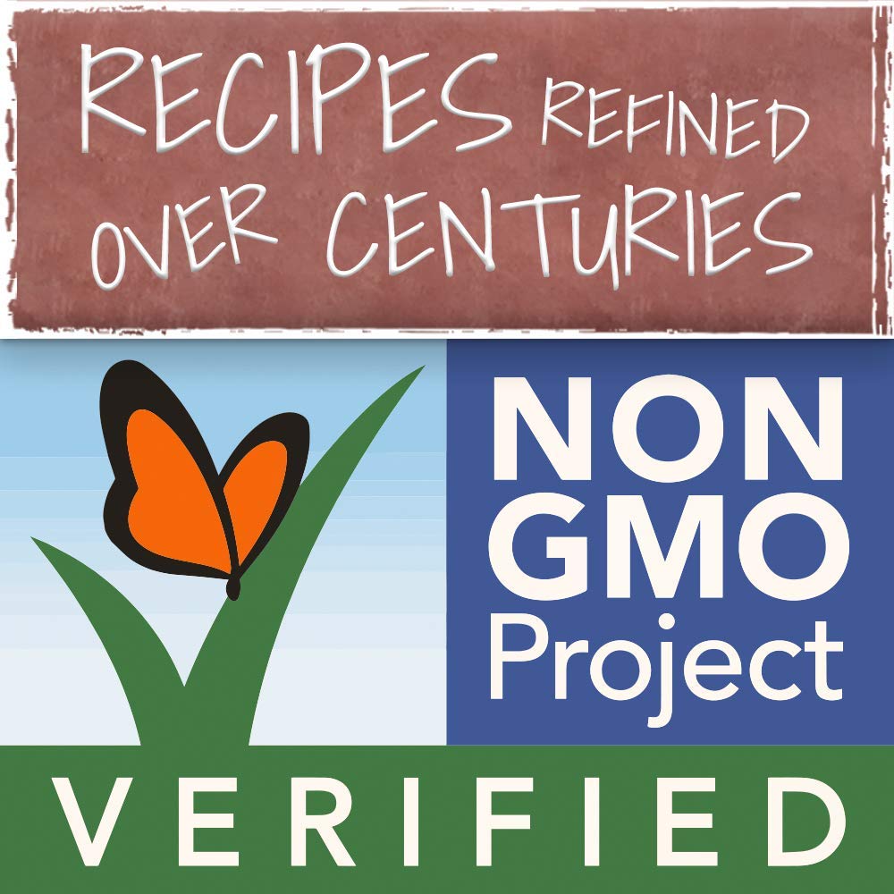 Primal Spirit etiqueta con ingredientes y sello non-GMO para confianza