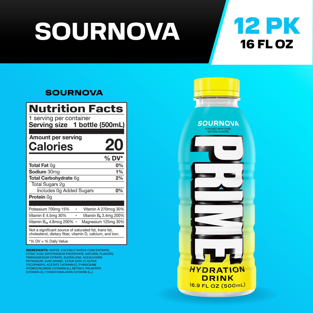 PRIME HYDRATION textura del líquido ácida que refresca intensamente
