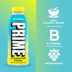 PRIME HYDRATION en uso en gimnasio para reponer electrolitos