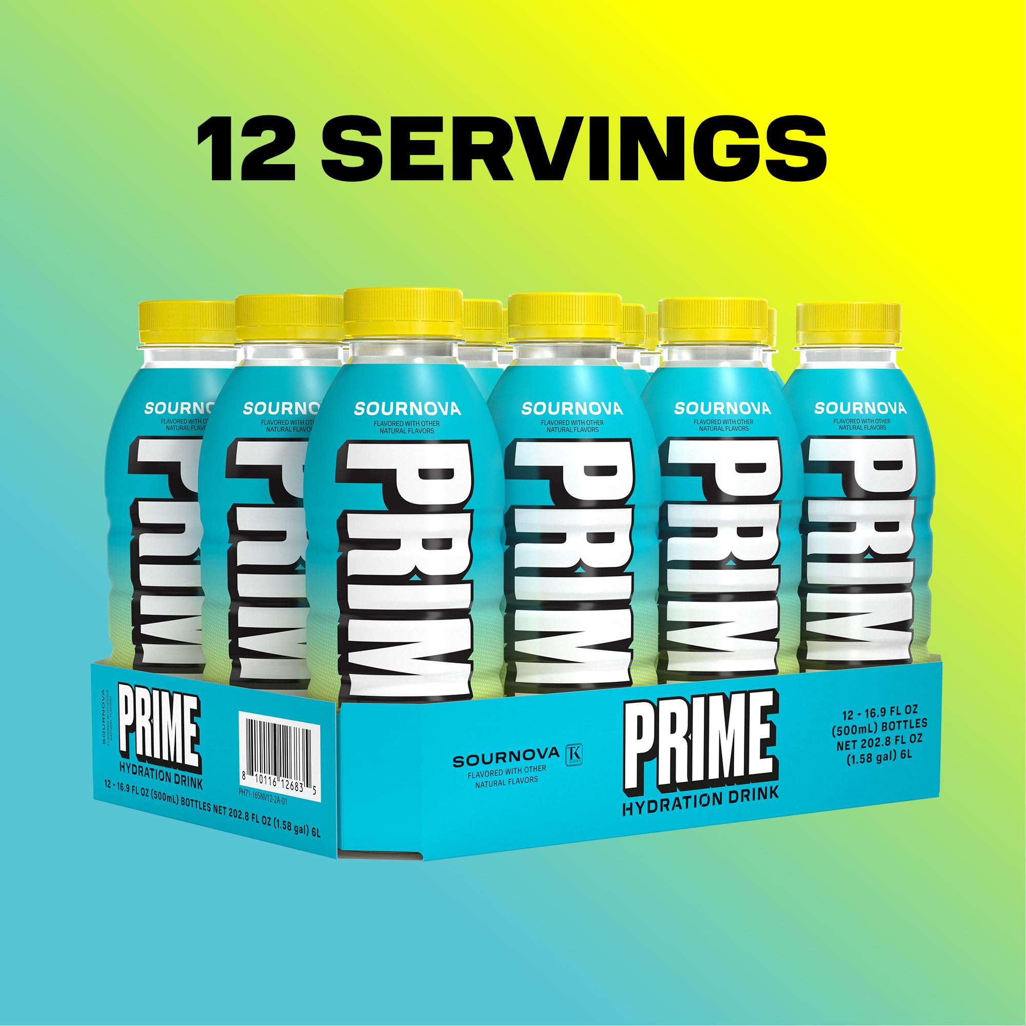 PRIME HYDRATION primer plano de agua de coco como fuente de potasio
