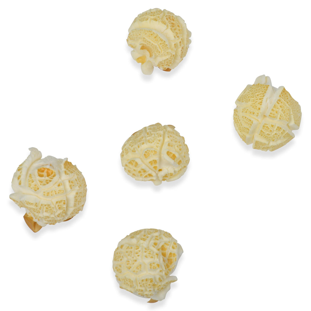 Princeton Popcorn cocinado en olla con aceite pop grande y menos granos sin estallar