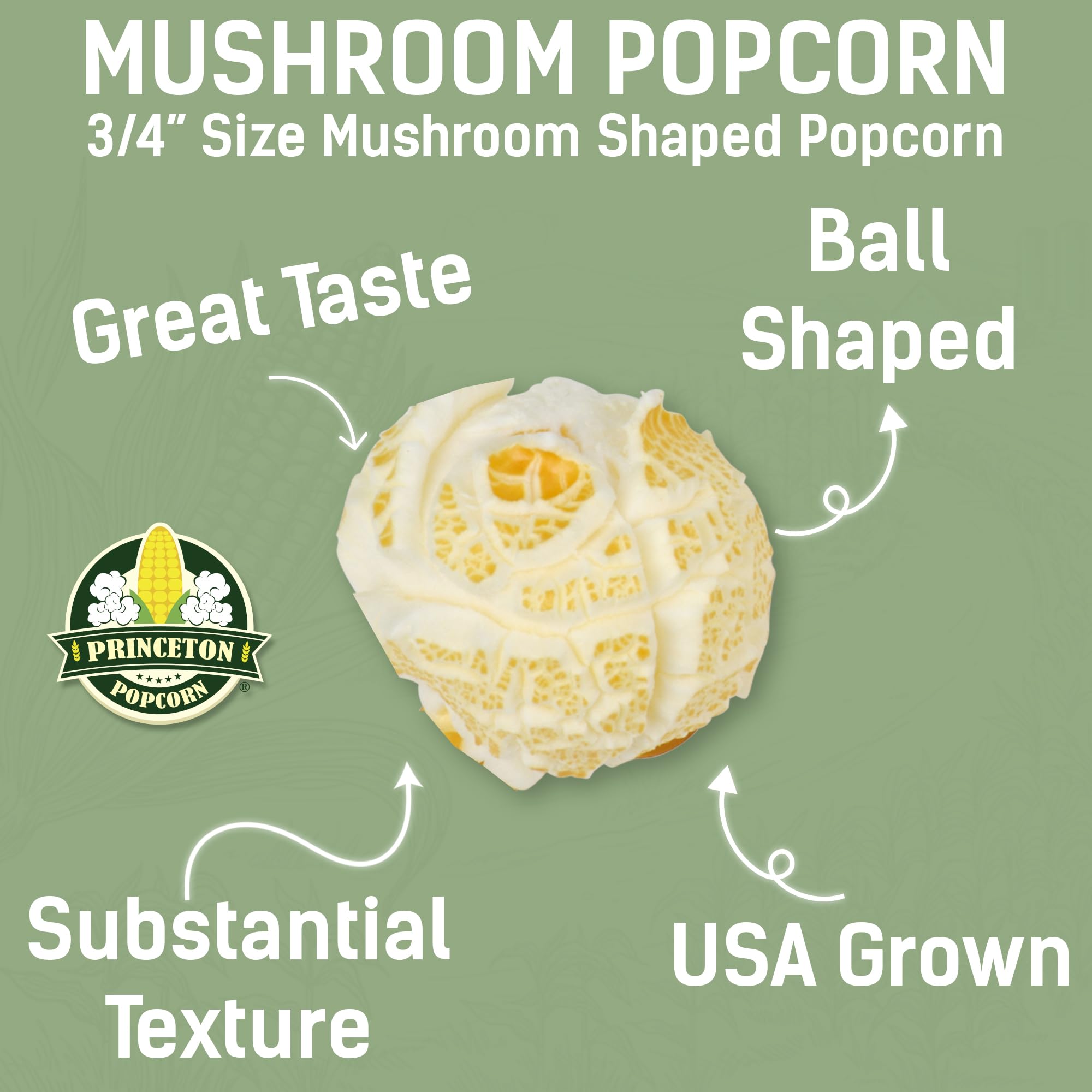 Princeton Popcorn etiqueta de origen Farmer Bob destaca producción de una sola finca