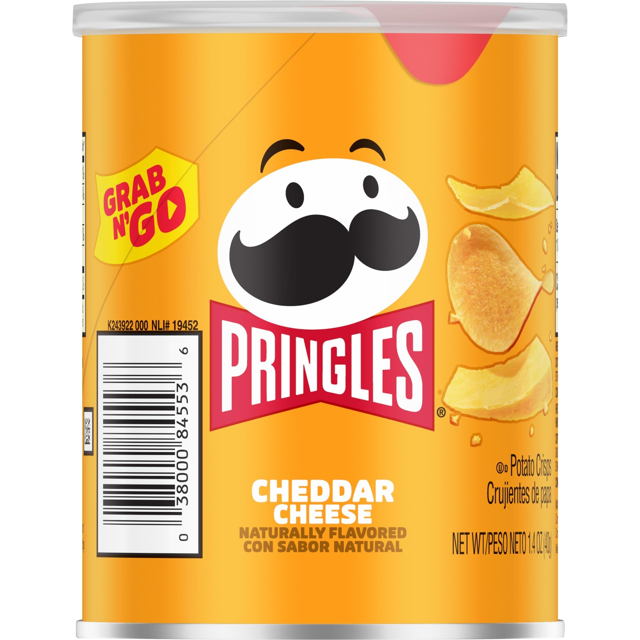 Pringles etiqueta con certificación Kosher para confianza