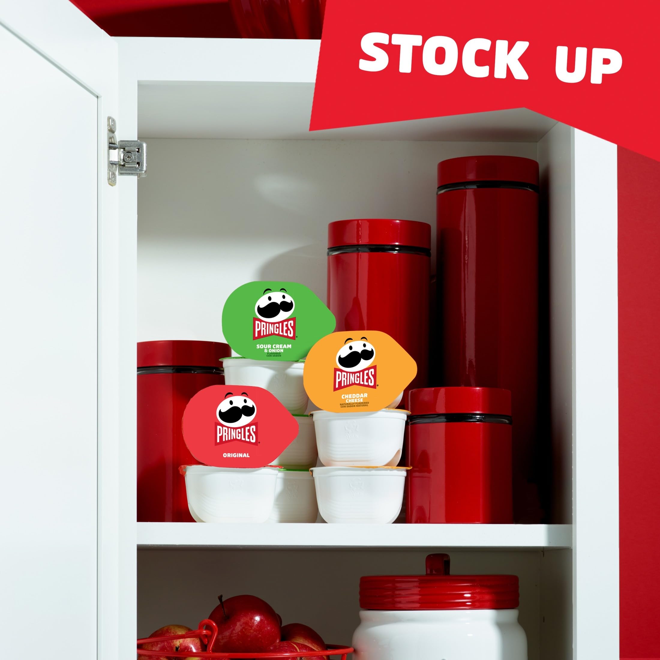 Pringles etiqueta nutritiva en envase que ayuda a identificar ingredientes
