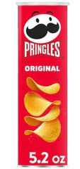 Pringles lata frente mostrando diseño visible y practicidad para compartir