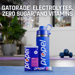 Propel etiqueta ingredientes vista cercana para transparencia y confianza