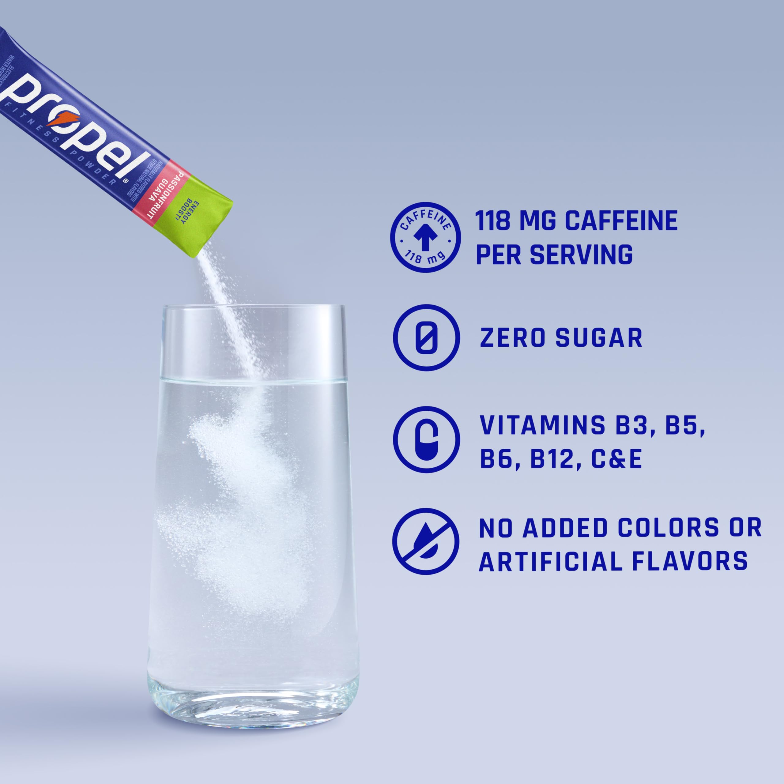 Propel bebida frambuesa en vaso mostrando sabor y refresco
